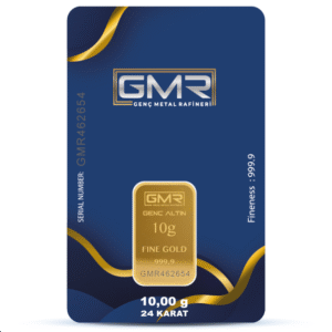 10 gr 24 Ayar 999.9 Milyem GMR Gram Altın