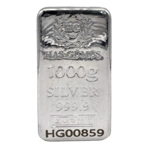 Has Gümüş Hg 1000 Gr Gümüş Külçe