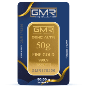 50 gr 24 Ayar 999.9 Milyem GMR Gram Altın