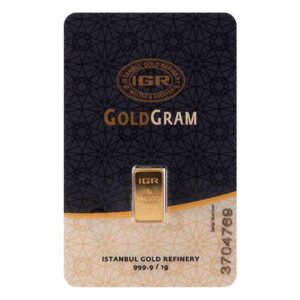 1 gr 24 Ayar 999.9 Milyem İAR Gram Altın
