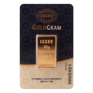 20 gr 24 Ayar 999.9 Milyem İAR Gram Altın