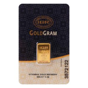 2.5 gr 24 Ayar 999.9 Milyem İAR Gram Altın