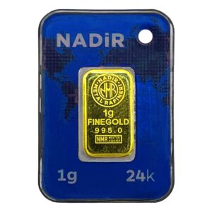 1 gr 24 Ayar NadirGold Gram Altın (Dikdörtgen)