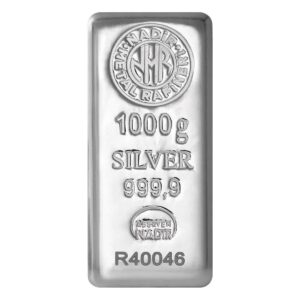1000 Gr NadirGold Gümüş Külçe