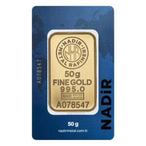 50 gr 24 Ayar NadirGold Gram Altın