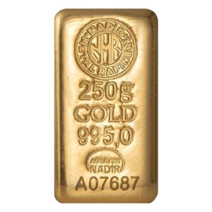 Nadir 250 Gram Altın 24 Ayar Külçe Altın 995.0