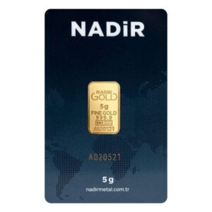 5 gr 24 Ayar 999.9 Milyem NadirGold Gram Altın