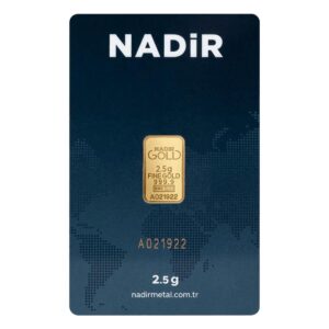 2.5 gr 24 Ayar 999.9 Milyem NadirGold Gram Altın