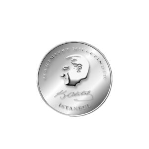 GMR 20 gr Atatürk Figür Gümüş Sikke
